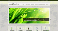 Desktop Screenshot of afmedia.pl